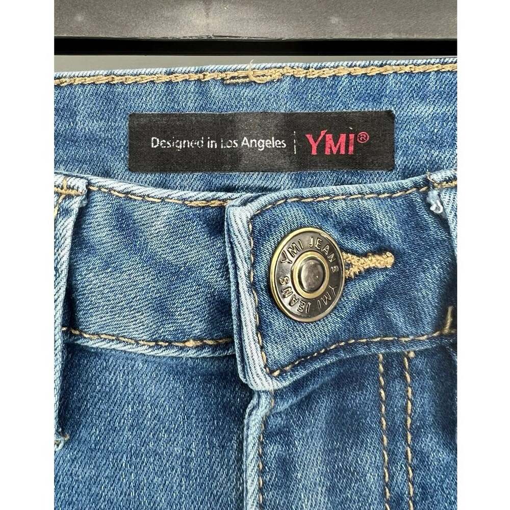 YMI | Flare Leg Jeans Medium Wash Women's 7/28 - Picture 5 of 9